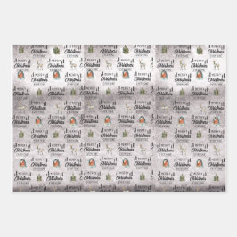 Papieren pakbladen Reeks 3 Inpakpapier Vel