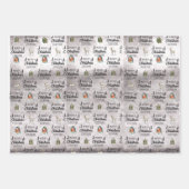 Papieren pakbladen Reeks 3 Inpakpapier Vel (Voorkant 2)