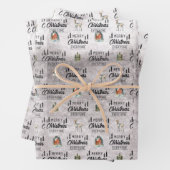 Papieren pakbladen Reeks 3 Inpakpapier Vel (In situ)