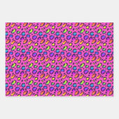 Papieren pakbladen van 1980 inpakpapier vel (Voorkant)