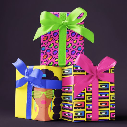 Papieren pakbladen van 1980 inpakpapier vel