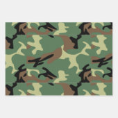 Papieren pakbladen van militaire Camouflage Inpakpapier Vel (Voorkant 3)