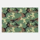 Papieren pakbladen van militaire Camouflage Inpakpapier Vel (Voorkant 2)