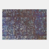 Papieren pakbladen voor ontkoppeling, collage enz. inpakpapier vel (Voorkant 2)