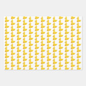 Papieren pakbladen voor schattige eenden inpakpapier vel (Voorkant)