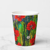 Papieren papierbekers papieren bekers (Achterkant)