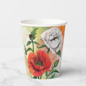 Papieren papierbekers papieren bekers (Achterkant)