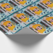 Papieren partij zo hard als je wilt pakken. cadeaupapier (Hoek)