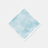 Papieren partyservetten - Hoofd in de WOLKEN Servet (Hoek)