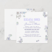 Papieren petals artistieke repetitie met inwendige kaart (Voorkant / Achterkant)