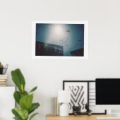 papieren planken poster (Thuiskantoor)