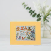 Papieren pop Briefkaarten (Staand voorkant)