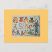 Papieren pop Briefkaarten (Voorkant)