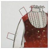 Papieren Pop Christmas Stof (Swatch)