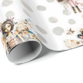 Papieren pop Pretties cadeauverpakking, inpakpapie Cadeaupapier (Rol Hoek)