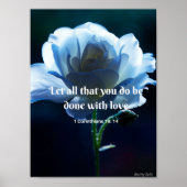 Papieren poster afdrukken. 20x20. (Voorkant)