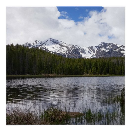 Papieren poster afdrukken. 20x20. Colorado. (Voorkant)