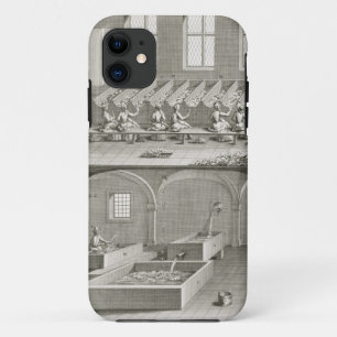 Papieren productie uit de "Encyclopedie des Scienc Case-Mate iPhone Case