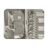 Papieren productie uit de "Encyclopedie des Scienc Magneet (Horizontaal)