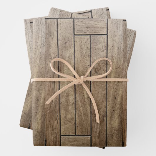 Papieren repro van drexel Woodbriar meubelontwerp Inpakpapier Vel (In situ)