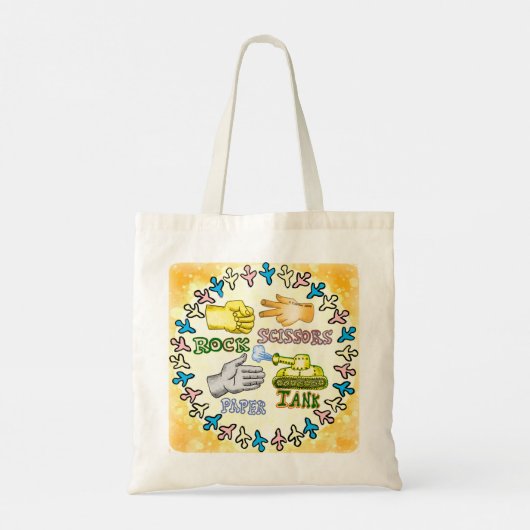 papieren rotstank tote bag (Achterkant)