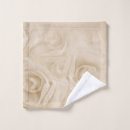 Papieren Rozen Sepia Bad Handdoek