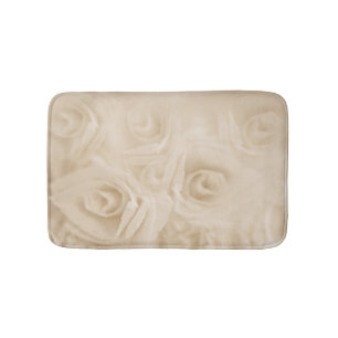 Papieren Rozen Sepia Badmat