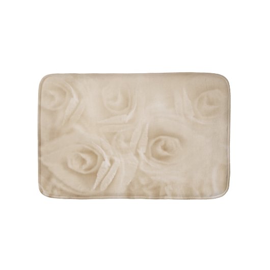 Papieren Rozen Sepia Badmat (Voorkant)