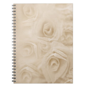 Papieren Rozen Sepia Notitieboek