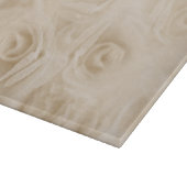 Papieren Rozen Sepia Snijplank (Hoek)