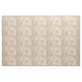 Papieren Rozen Sepia Stof (Fat Quarter)