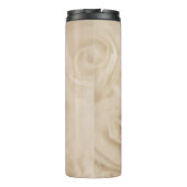 Papieren Rozen Sepia Thermosbeker (Achterkant)