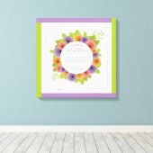  Papieren Rozen Yehi Ratzon Hafrashat Challah Canvas Afdruk (Insitu (Houten vloer))