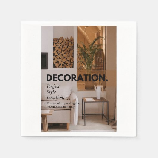 Papieren servet (Voorkant)