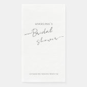 Papieren servet Bruiloft Sunflower (Voorkant)