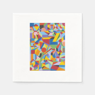 Papieren servet Helder Bold Fun Design van Fine Ar
