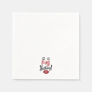 Papieren servet - Het is mijn verjaardag