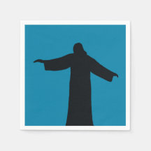 Papieren servet jesus christ