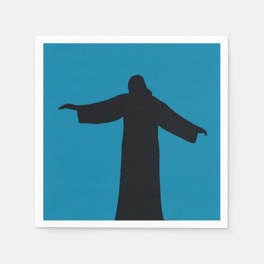 Papieren servet jesus christ (Voorkant)