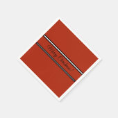 Papieren servet met kerstbericht (Hoek)