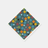 Papieren servet - midden eeuw modern 1.3 naadloos (Hoek)