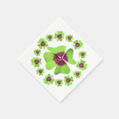 Papieren servet—St. Patrick's Day Servet (Hoek)