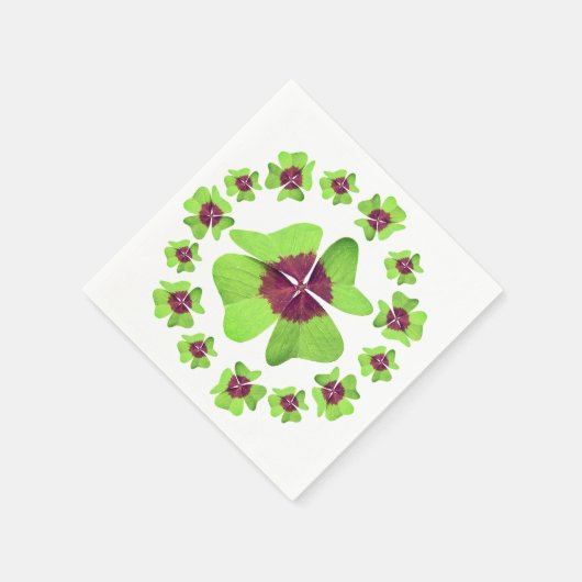 Papieren servet—St. Patrick's Day Servet (Hoek)