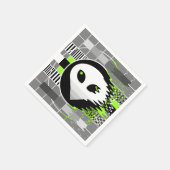 Papieren servet voor Alien-tv (Hoek)