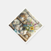 Papieren servet voor keuken bruidsdouche (Hoek)