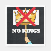 Papieren servet zonder koning (Voorkant)