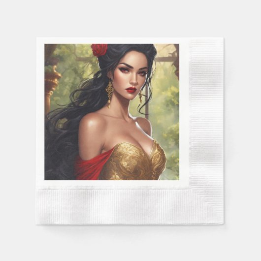 Papieren servetje servet (Voorkant)