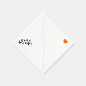 Papieren servetten, 4,75 inch x 4,75 inch servet (Hoek)