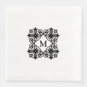 Papieren servetten-aangepaste brief servet (Voorkant)