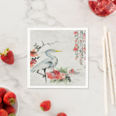 papieren servetten Aziatische kraanbloem (Insitu)